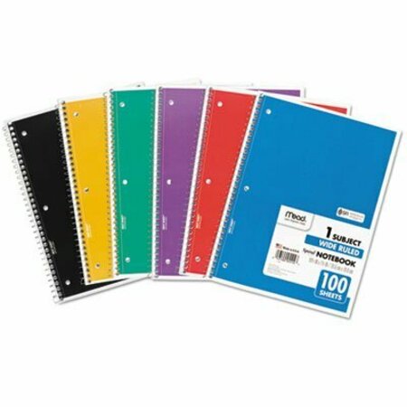 MEAD PRODUCTS NOTEBOOK, 10.5X8,100SH 05514
